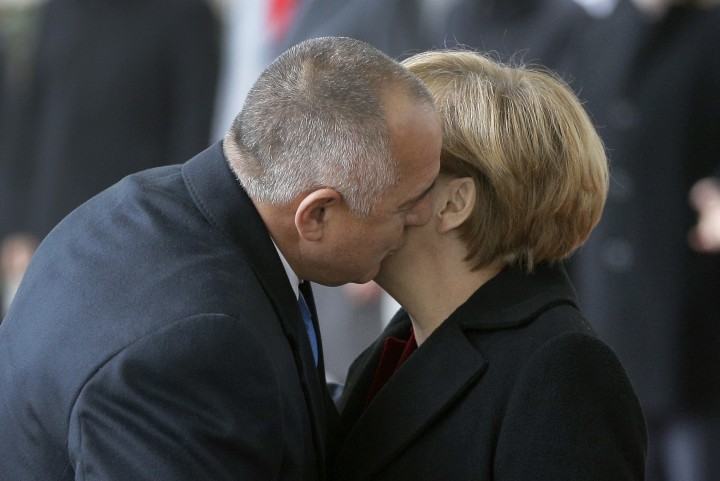 Премиерът Бойко Борисов посрещна германския канцлер Ангела Меркел в София