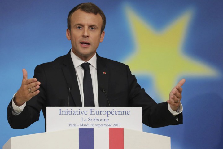 Френският президент Еманюел Макрон предложи отбраната й сигурността на Европа