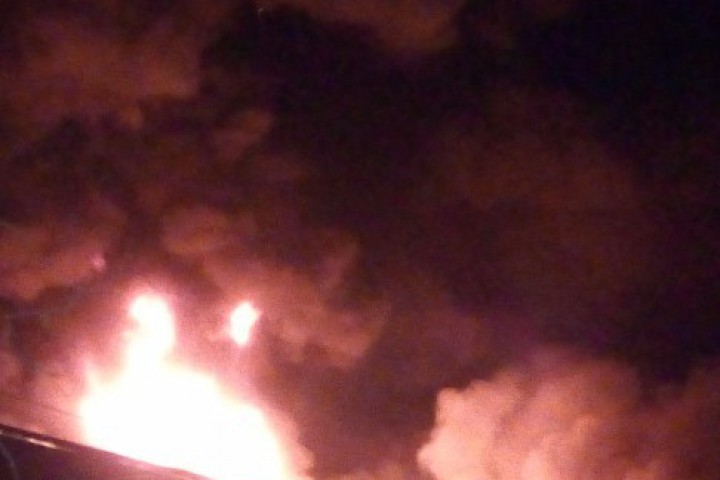 Сигналът за пожара избухнал в къщата на ул Гоце Делчев