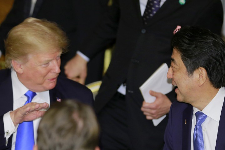 Американският президент Доналд Тръмп заяви че Япония може да изчисти