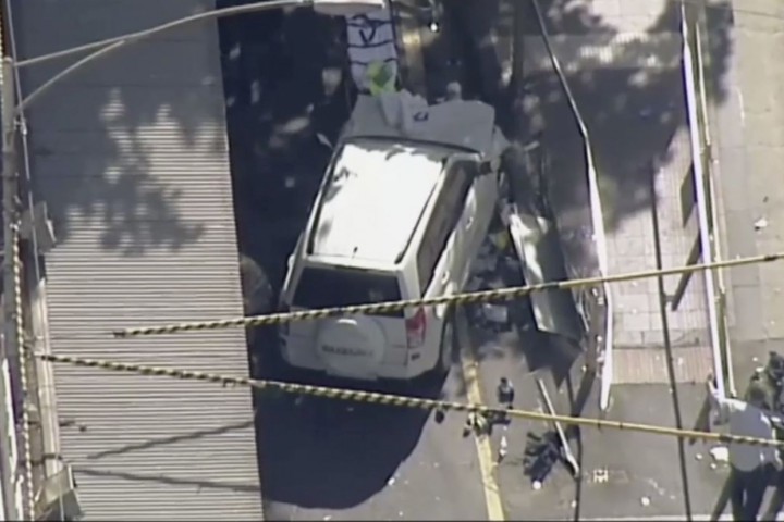 Шофьорът е задържан Според очевидци най малко пет души са