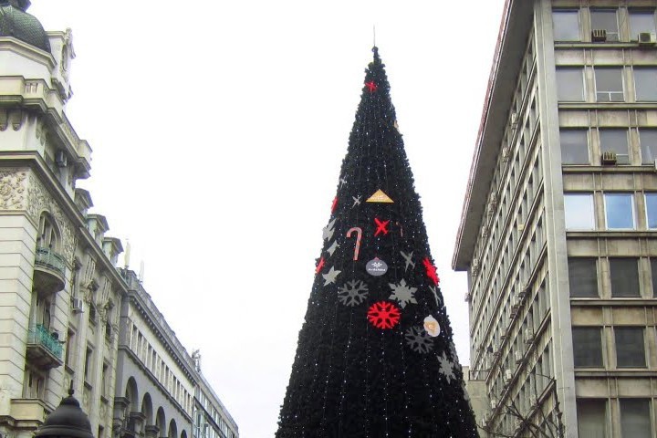 Броят на туристите в Белград по време на новогодишните и