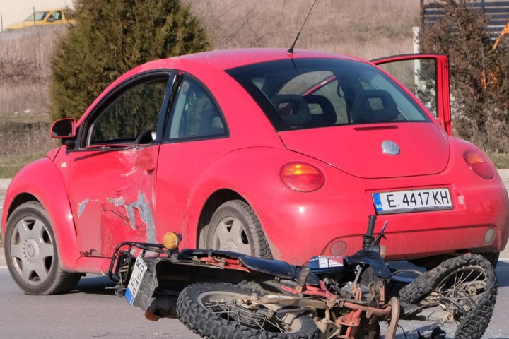 Пътният инцидент е станал към 11 часа днес на бул