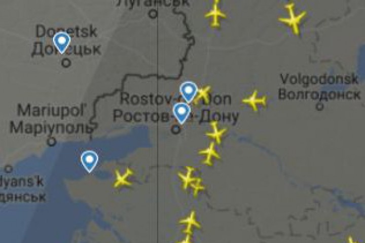 Няколко месечно наблюдение на летище Платов в Ростов на Дон